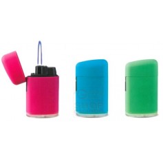 Lighter electronic gas refillable SOFT TOUCH flame windproof