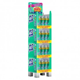 ACE GENTILE CANDEGGINA SPRAY UNIVERSALE 600 ML E BUONO SCONTO EURO 0 30 BOX 80 PEZZI ESPOSITORE CASA