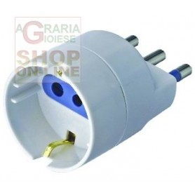 ADAPTER 16A WITH T FOR SCHUKO SOCKET