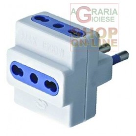 MULTI ADAPTER 250V 16A WITH T