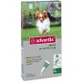 ADVANTIX ANTIPARASSITARIO PULCI ZECCHE TRIPLA AZIONE PER CANI FINO KG. 4