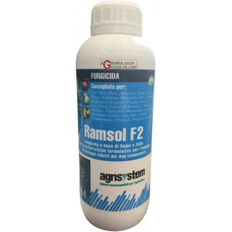 AGRISYSTEM RAMSOL F2 FUNGICIDE BASED ON COPPER AND SULPHUR CUTHIOL LT. 1