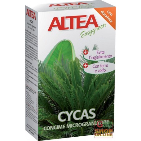 ALTEA CYCAS FERTILIZER DISTRIBUTORS FOR CYCAS, PALM trees AND TROPICAL PLANTS, 750 g