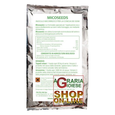 ALTEA MICOSEEDS INOCULATION with a large conspicuous mushroom, FOR THE TANNING OF the SEEDS 50 g