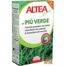 ALTEA MORE GREEN MANURE RINVERDENTE THAT inhibits THE FORMATION OF MOSS 2 Kg