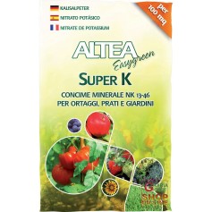 ALTEA SUPER K CONCIME MINERALE NK 13-46 PER ORTAGGI E FRUTTA E GIARDINI 1 Kg