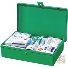 BOX, MEDICATION PLASTIC COLOR GREEN SIZE 20X17X7 5 CM
