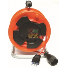 CABLE REEL GARDEN POWER SOCKET WITH PLUG 16A WITH T 3X1,5 MT.