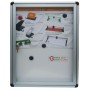 Bulletin board-ALUMINUM WITH MAGNETIC BOTTOM MM. 450x600x40