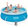 Bestway Fast Set 57268 Inflatable pool Rotondo 2300L Blu piscina fuori terra