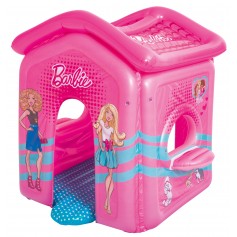 Bestway 93208 Casa di Barbie gonfiabile con fondo imbottito e davanzale cm. 150x135x142h.