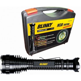 BLINKY TORCIA A LED M30 TRITON PROFESSIONALE IN BOX 700 LUMENS