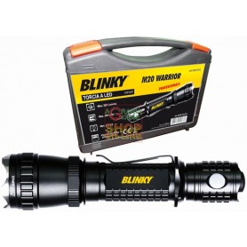 BLINKY TORCIA PROFESSIONALE A LED 320 LUMENS M20 WARRIOR IN BOX