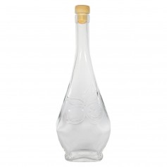 BOTTIGLIA IN VETRO LIABEL V.T. CON TAPPO CC. 500