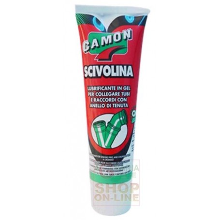 Camon Scivolina lubrificante gel per collare tubi e raccordi con anello di tenuta ml. 250