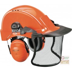 ELMETTO PELTOR KIT BOSCAIOLO COMPOSTO DA ELMETTO G3000 CUFFIA H31 E VISIERA V4C