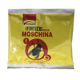 Fortecid Moschina esca insetticida granulare per mosche con attrattivi sessuali gr. 100