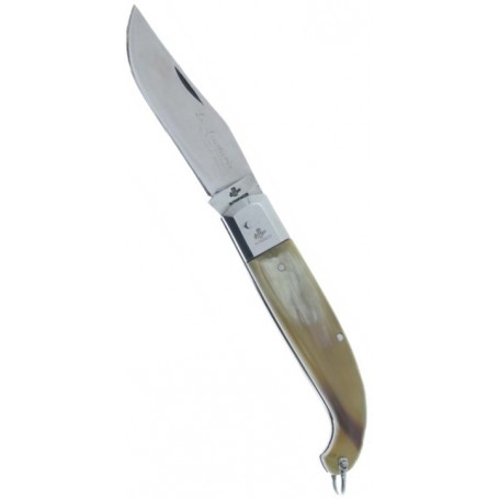 Fraraccio coltello scarperia manico corno cm. 22 cod. 0408/506-3