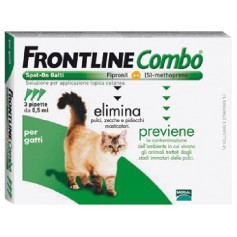 FRONTLINE ANTIPARASSITARIO PULCI COMBO SPOT-ON GATTI CF. 3