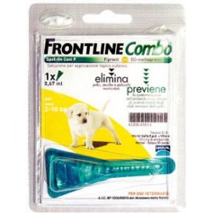 FRONTLINE ANTIPARASSITARIO PULCI ZECCHE COMBO PER CUCCIOLI 2 - 10 KG.