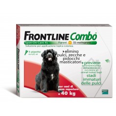 FRONTLINE ANTIPARASSITARIO PULCI ZECCHE COMBO SPOT-ON 40 - 60 KG.