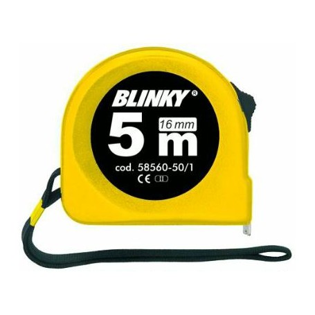 BLINKY FLESSOMETRO ABS CON BLOCK NASTRO MM. 13 MT. 3