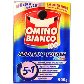 OMINO BIANCO ADDITIVO COLOR 100 PIU' 5 IN 1 500 GR