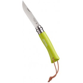 OPINEL INOX N.7 MANICO BARODEUR POMME CON LACETTO
