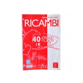 RICAMBI A4 40FG 80GR. RIG.1R 30/30
