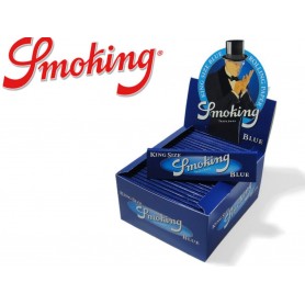 Smoking Blu King Size Cartine Lunghe Scatola 50 pacchetti
