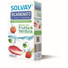 SOLVAY BICARBONATO MICROGRANULI FRUTTA & VERDURA gr. 400