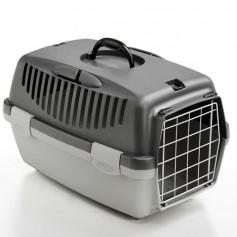 TRASPORTINO PER CANI GULLIVER 1 CON PORTA IN METALLO cm. 48x32x31h.