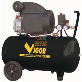 VIGOR COMPRESSORE 220V 1 CIL.DIRETTO HP.2 LT. 50 56350-20/3