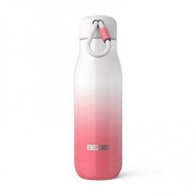 ZOKU Stainless Steel Bottle M Media Bottiglia termica di colore Rosa Ombre ml. 500