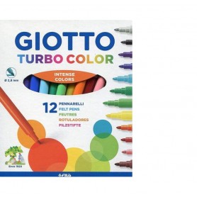 Giotto Pennarelli Turbo colori assortiti PZ. 12