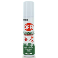 OFF REPERLLENTE SPRAY ADVENTURE DIFENDE DA ZANZARE ZECCHE E TAFANI ML. 100